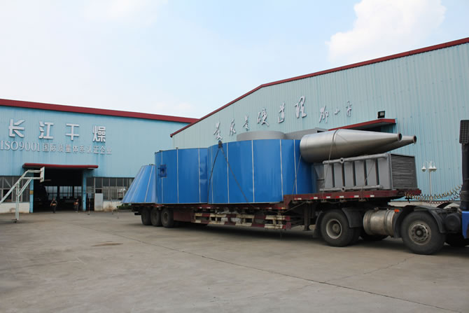 某石化公司喷雾干燥设备制作完工发货